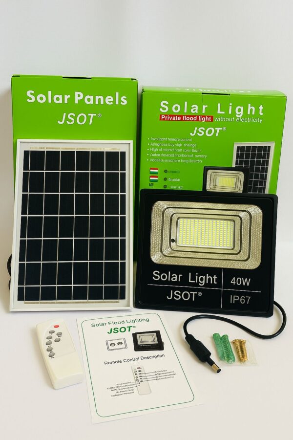 JSOT 40W Solar Floodlight